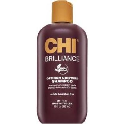 CHI Deep Brilliance Olive & Monoi Optimum Moisture Shampoo szampon dla nawilżenia włosów 355 ml