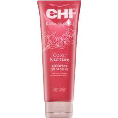CHI Rose Hip Oil Color Nurture Recovery Treatment odżywcza maska do włosów farbowanych i z pasemkami 237 ml