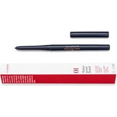Clarins Waterproof Eye Pencil wodoodporna kredka do oczu 01 Black Tulip 0,3 g
