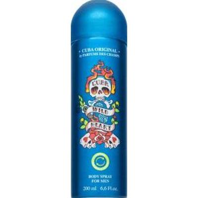 Cuba Cuba Wild Heart deospray dla mężczyzn 200 ml