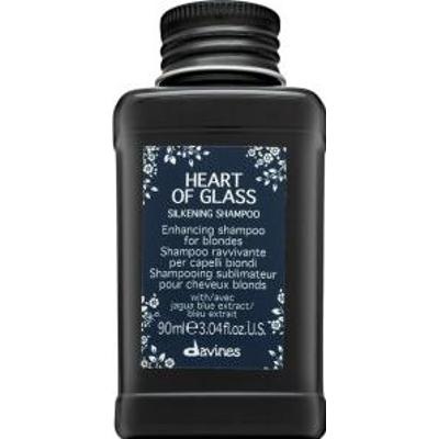 Davines Heart Of Glass Silkening Shampoo szampon wzmacniający do włosów farbowanych, rozjaśnianych i po innych zabiegach chemicznych 90 ml