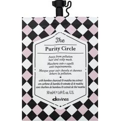 Davines The Purity Circle maseczka oczyszczająca do wszystkich rodzajów włosów 50 ml