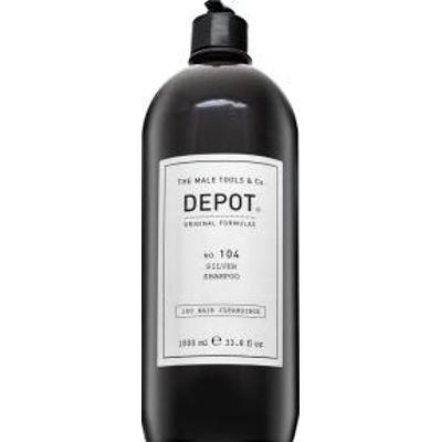 Depot No. 104 Silver Shampoo szampon o działaniu neutralizującym żółte odcienie 1000 ml