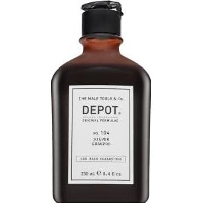 Depot No. 104 Silver Shampoo szampon o działaniu neutralizującym żółte odcienie 250 ml