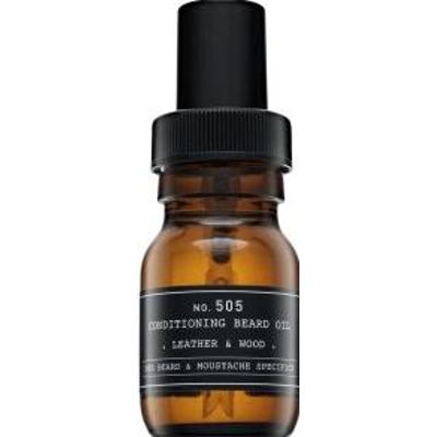 Depot olejowy balsam No. 505 Conditioning Beard Oil Leather & Wood 30 ml
