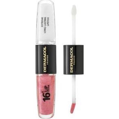 Dermacol 16H Lip Colour Extreme Long-Lasting Lipstick długotrwała pomadka do ust i błyszczyk No. 11 8 ml
