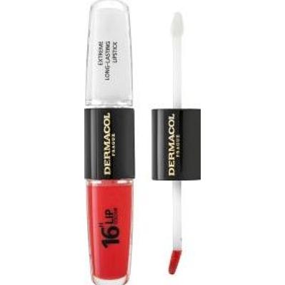 Dermacol 16H Lip Colour Extreme Long-Lasting Lipstick długotrwała pomadka do ust i błyszczyk No. 36 8 ml