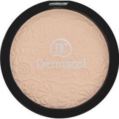 Dermacol Compact Powder puder z ujednolicającą i rozjaśniającą skórę formułą No.1 8 g