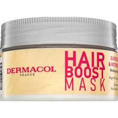 Dermacol Hair Boost Super Blonde & Intensive Care Mask odżywcza maska do włosów blond 200 ml