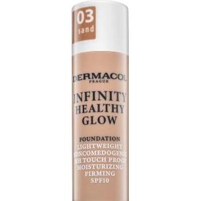 Dermacol Infinity Healthy Glow Foundation podkład z efektem rozjaśniającym 03 Sand 20 g