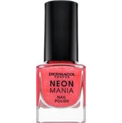 Dermacol Neon Mania Nail Polish lakier do paznokci 5 Bubblegum Pink 5 ml