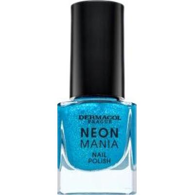 Dermacol Neon Mania Nail Polish lakier do paznokci 6 Azure Aqua 5 ml