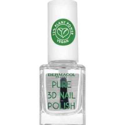 Dermacol Pure 3D Nail Polish lakier do paznokci 01 Crystal Clear 11 ml