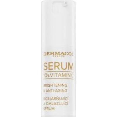 Dermacol Serum serum rozjaśniające z witaminą C przeciw starzeniu się skóry 10 % Vitamin C Brightening & Anti-Aging 30 ml