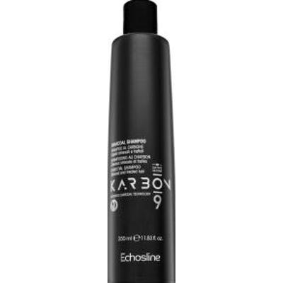 Echosline Karbon 9 Charcoal Shampoo szampon do włosów farbowanych, rozjaśnianych i po innych zabiegach chemicznych 350 ml
