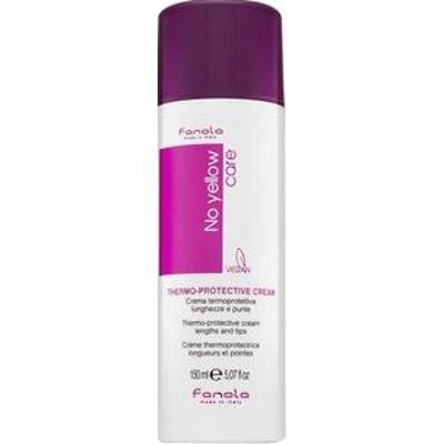 Fanola No Yellow Thermo-Protective Cream krem ochronny do włosów siwych i platynowego blondu 150 ml