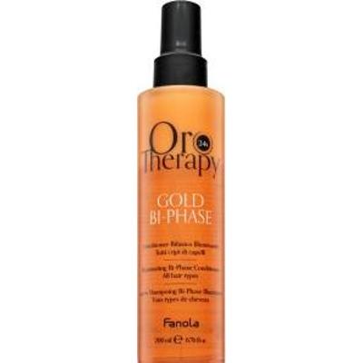 Fanola Oro Therapy 24k Gold Bi-Phase Conditioner odżywka bez spłukiwania dla połysku i miękkości włosów 200 ml