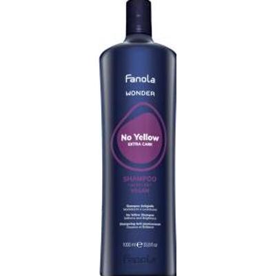 Fanola Wonder No Yellow Extra Care Shampoo szampon o działaniu neutralizującym żółte odcienie 1000 ml
