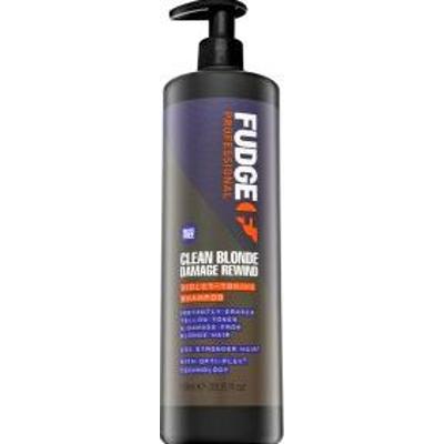 Fudge Professional Clean Blonde Damage Rewind Violet-Toning Shampoo 1000 ml