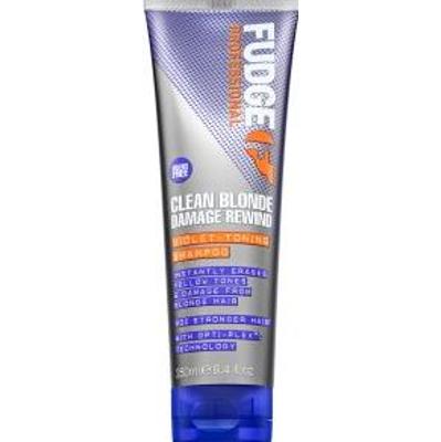 Fudge Professional Clean Blonde Damage Rewind Violet-Toning Shampoo szampon tonizujący do włosów blond 250 ml
