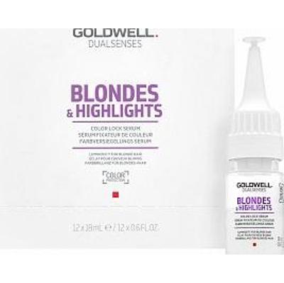 Goldwell Dualsenses Blondes & Highlights Color Lock Serum pielęgnacja bez spłukiwania do włosów blond 12 x 18 ml