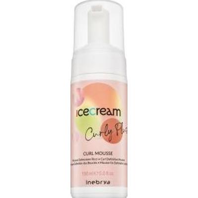 Inebrya Ice Cream Curly Plus Curl Mousse pielęgnacyjna pianka do włosów kręconych 150 ml
