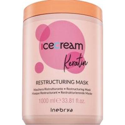 Inebrya Ice Cream Keratin Restructuring Mask maska wzmacniająca z keratyną 1000 ml