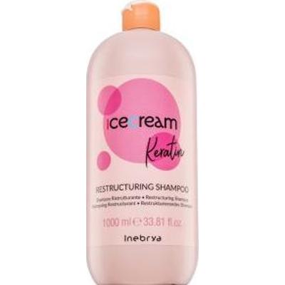 Inebrya Ice Cream Keratin Restructuring Shampoo odżywczy szampon przeciw puszeniu się włosów 1000 ml