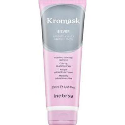 Inebrya Kromask Coloring Nourishing Mask odżywcza maska koloryzująca do włosów siwych i platynowego blondu Silver 250 ml