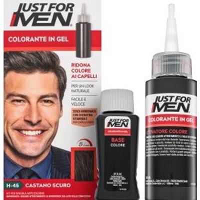 Just For Men Gel Color farba do włosów dla mężczyzn H45 Dark Brown Black
