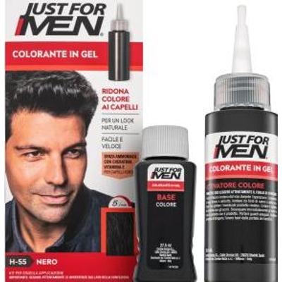Just For Men Gel Color farba do włosów dla mężczyzn H55 Natural Real Black