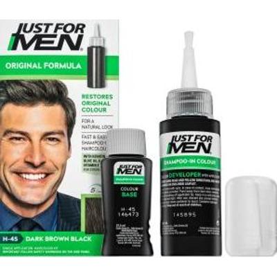 Just For Men Shampoo-in Haircolour Szampon koloryzujący dla mężczyzn H45 Dark Brown Black 66 ml