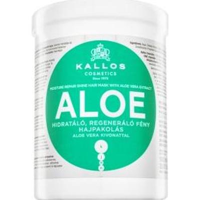 Kallos Aloe Moisture Repair Shine Hair Mask odżywcza maska dla połysku i miękkości włosów 1000 ml
