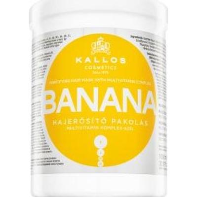 Kallos Banana Fortifying Hair Mask maska wzmacniająca do włosów osłabionych 1000 ml