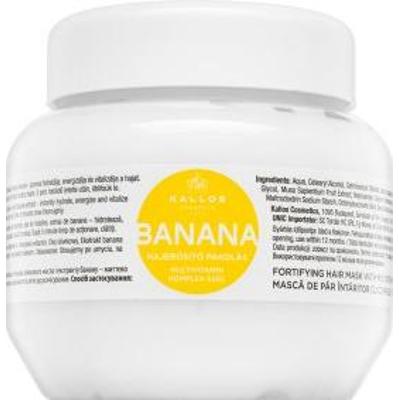 Kallos Banana Fortifying Hair Mask maska wzmacniająca do włosów osłabionych 275 ml