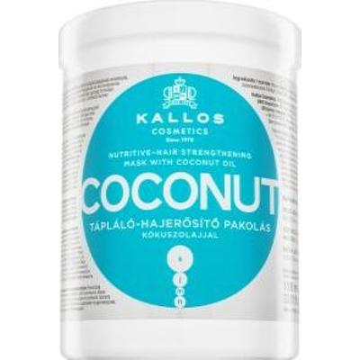 Kallos Coconut Nutritive-Hair Strengthening Mask maska wzmacniająca do wszystkich rodzajów włosów 1000 ml
