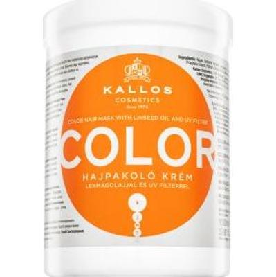 Kallos Color Hair Mask ochronna maska do włosów farbowanych i z pasemkami 1000 ml