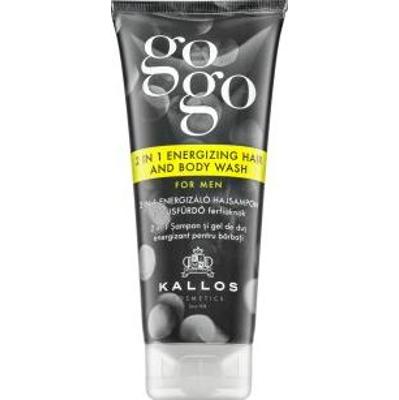 Kallos GoGo 2in1 Energizing Hair And Body Wash szampon i żel pod prysznic 2w1 dla mężczyzn 200 ml