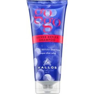 Kallos GoGo Silver Reflex Shampoo szampon tonizujący do włosów siwych i platynowego blondu 200 ml