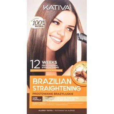 Kativa Brazilian Straightening Kit zestaw z keratyną do prostowania włosów 225 ml