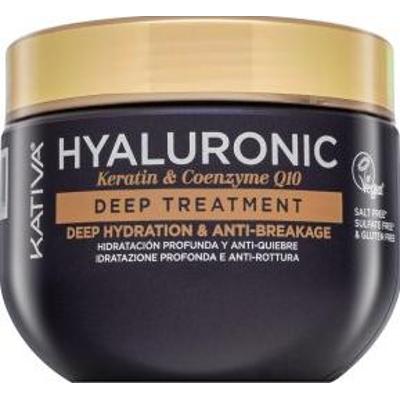 Kativa Hyaluronic Keratin - Coenzyme Q10 Deep Treatment maska wzmacniająca z kwasem hialuronowym 300 ml