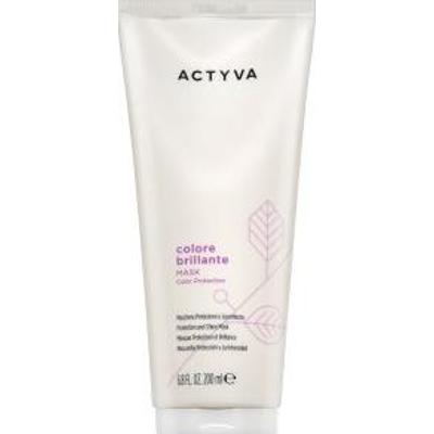 Kemon Actyva Colore Brillante Protection and Shine Mask maska wzmacniająca dla połysku i ochrony farbowanych włosów 200 ml