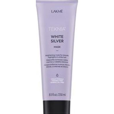 Lakmé Teknia White Silver Mask maska neutralizująca do włosów siwych i platynowego blondu 250 ml
