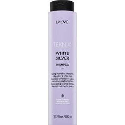 Lakmé Teknia White Silver Shampoo szampon neutralizujący do włosów siwych i platynowego blondu 300 ml