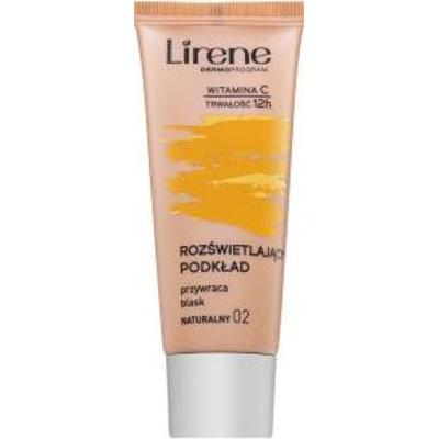 Lirene Brightening Fluid with Vitamin C podkład - fluid do ujednolicenia kolorytu skóry 02 Natural 30 ml