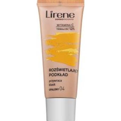 Lirene Brightening Fluid with Vitamin C podkład - fluid do ujednolicenia kolorytu skóry 04 Tanned 30 ml