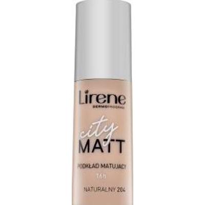 Lirene City Matt Mattifying Liquid Foundation podkład - fluid z formułą matującą 204 Natural 30 ml