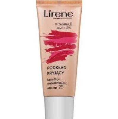Lirene Vitamin E High-Coverage Liquid Foundation podkład - fluid przeciw niedoskonałościom skóry 25 Tanned 30 ml