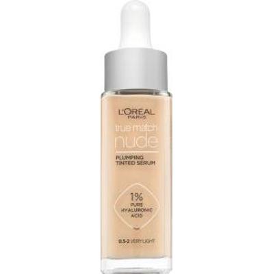 L´Oréal Paris True Match Nude Plumping Tinted Serum serum do ujednolicenia kolorytu skóry 0.5-2 Very Light 30 ml