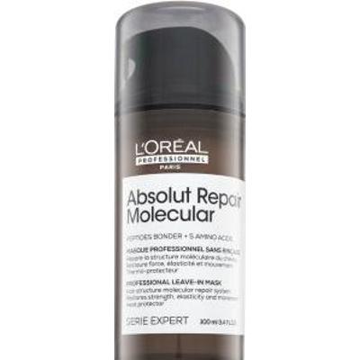 L´Oréal Professionnel Série Expert Absolut Repair Molecular Professional Leave-in Mask maseczka bez spłukiwania do włosów zniszczonych 100 ml